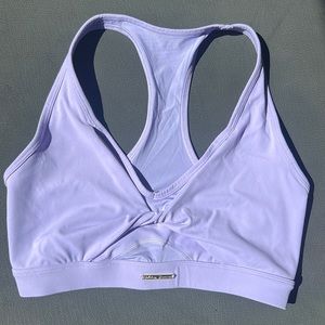 ** Gymshark WHITNEY MESH SPORTS BRA- Wildflower Purple- size small  **